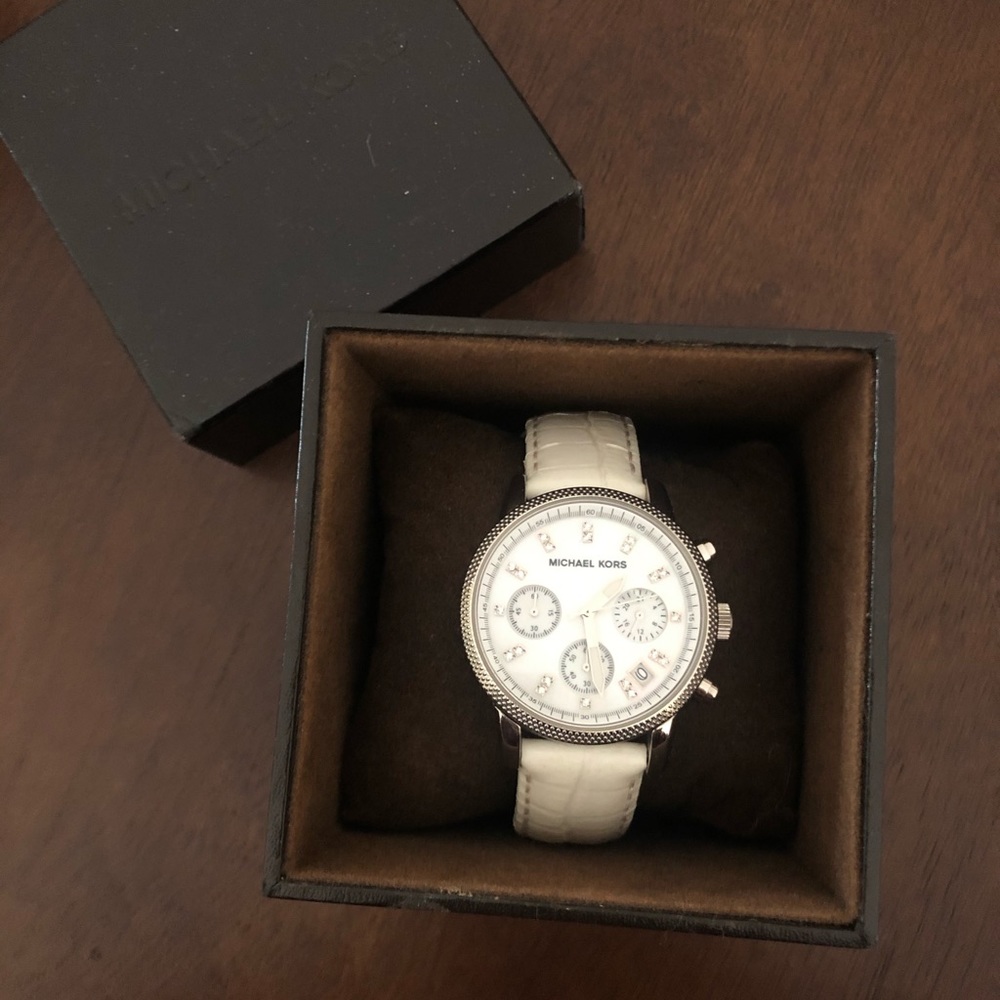 Michael Kors White Watch